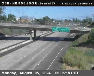 NB 805 at Landis st