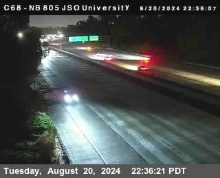 NB 805 at Landis st