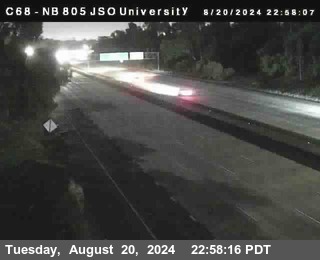 NB 805 at Landis st