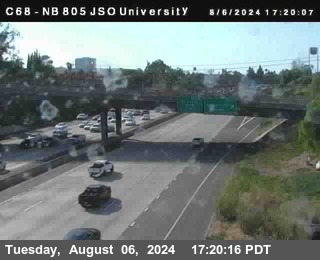 NB 805 at Landis st