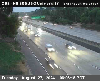 NB 805 at Landis st