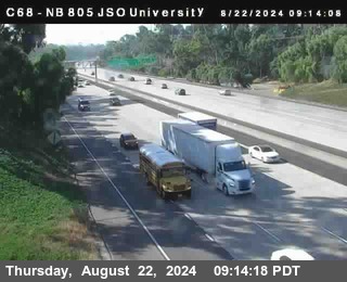 NB 805 at Landis st