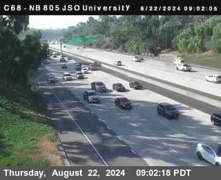 NB 805 at Landis st