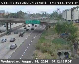 NB 805 at Landis st