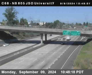 NB 805 at Landis st