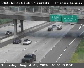 NB 805 at Landis st