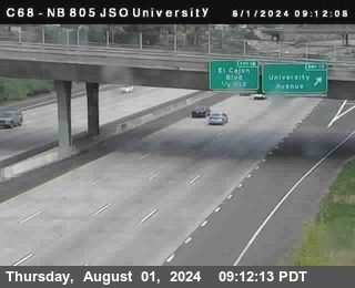 NB 805 at Landis st