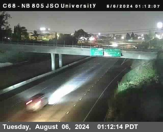 NB 805 at Landis st