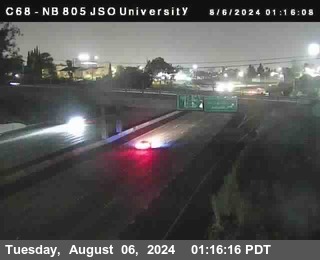 NB 805 at Landis st