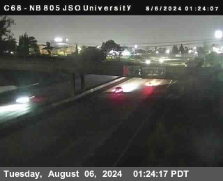 NB 805 at Landis st