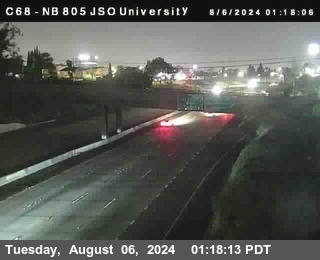 NB 805 at Landis st