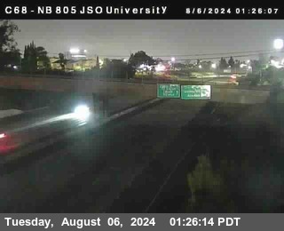 NB 805 at Landis st