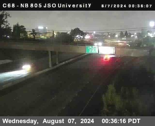 NB 805 at Landis st