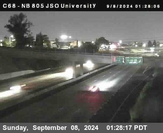 NB 805 at Landis st