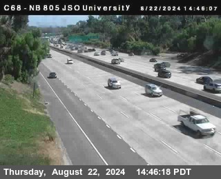 NB 805 at Landis st