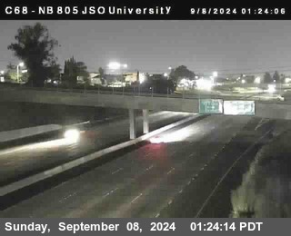 NB 805 at Landis st