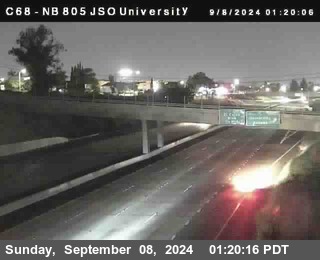 NB 805 at Landis st