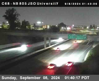 NB 805 at Landis st