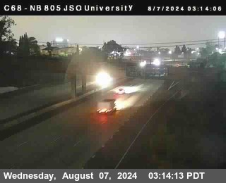 NB 805 at Landis st