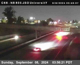 NB 805 at Landis st