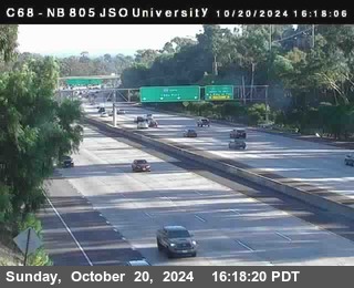 NB 805 at Landis st