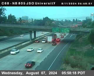 NB 805 at Landis st