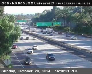 NB 805 at Landis st