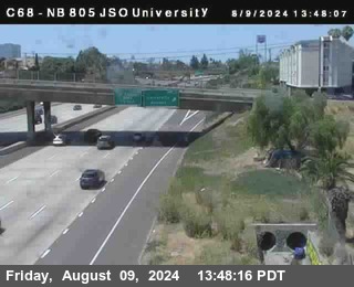 NB 805 at Landis st