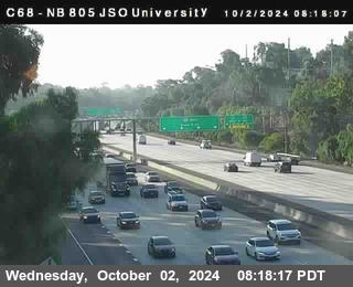 NB 805 at Landis st