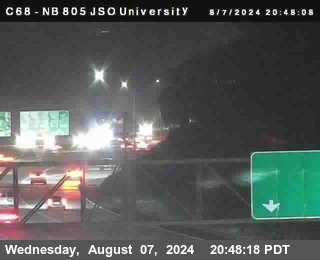 NB 805 at Landis st