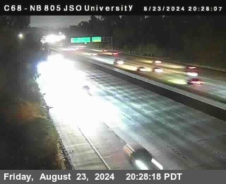 NB 805 at Landis st