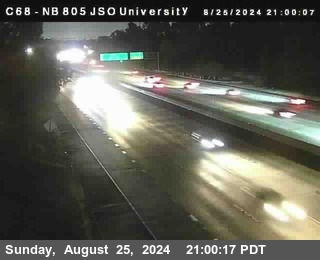 NB 805 at Landis st