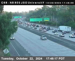 NB 805 at Landis st