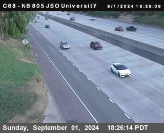 NB 805 at Landis st