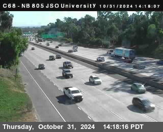 NB 805 at Landis st