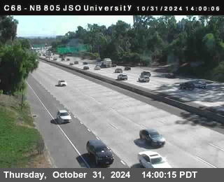 NB 805 at Landis st