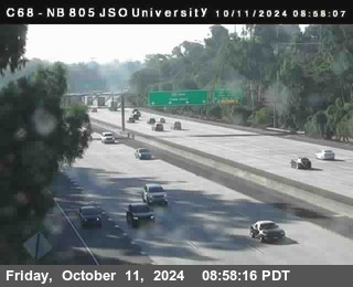 NB 805 at Landis st