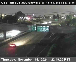 NB 805 at Landis st