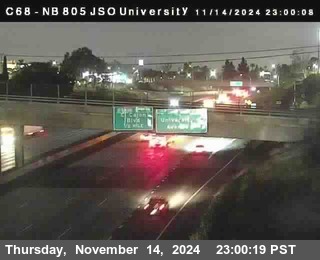 NB 805 at Landis st