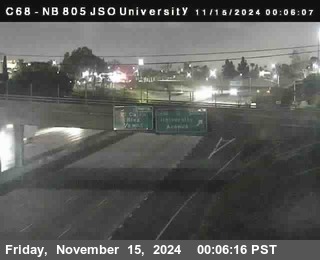 NB 805 at Landis st