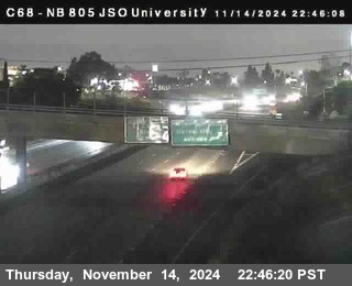 NB 805 at Landis st