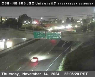 NB 805 at Landis st