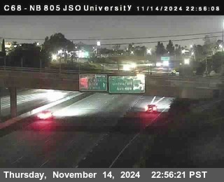 NB 805 at Landis st