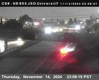 NB 805 at Landis st