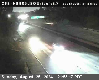 NB 805 at Landis st