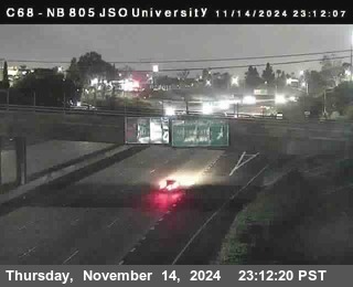 NB 805 at Landis st