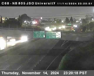 NB 805 at Landis st