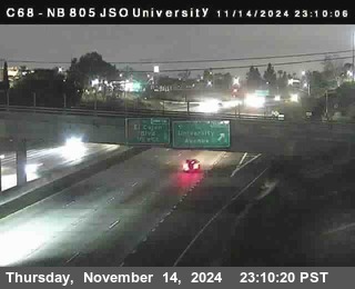 NB 805 at Landis st