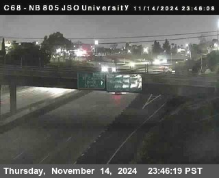 NB 805 at Landis st