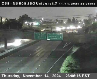 NB 805 at Landis st